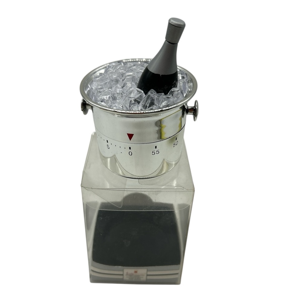 Kate Aspen Timer Champagne Ice Bucket Works